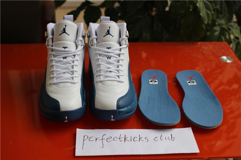 Authentic Air Jordan 12 French Blue Retro OG 2016